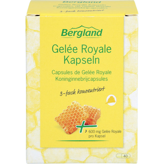 Bergland Gelée Royale Kapseln, 40 pcs. Capsules
