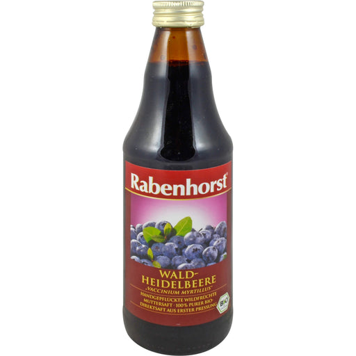 Rabenhorst Wald-Heidelbeere Muttersaft, 330 ml Lösung
