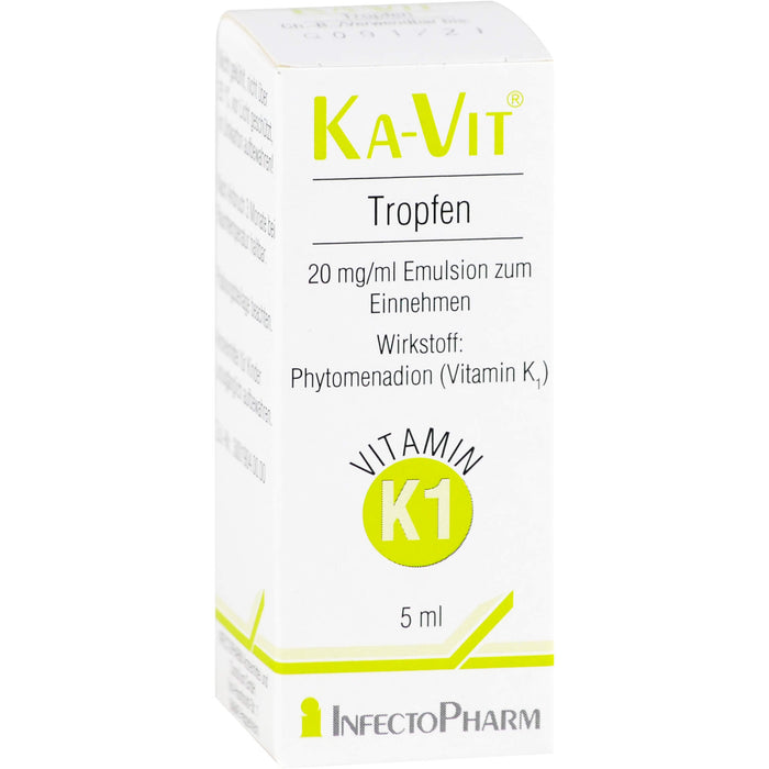 KA-VIT Tropfen, 20 mg/ml Emulsion zum Einnehmen, 5 ml Solution
