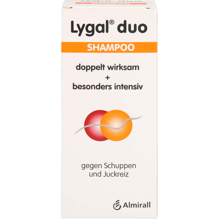 Lygal duo Shampoo gegen Schuppen und Juckreiz, 150 ml Shampoing