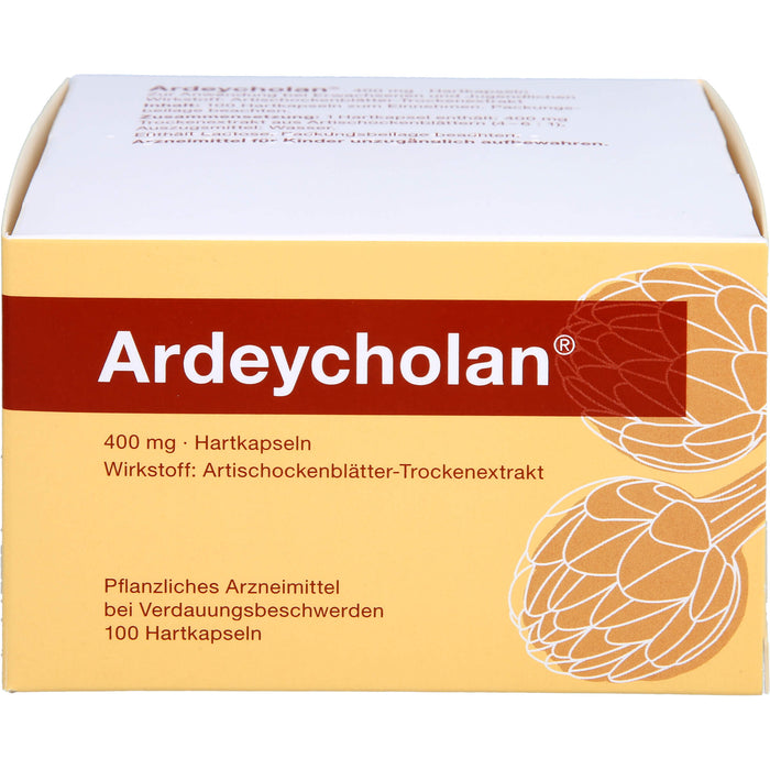 Ardeycholan Hartkapseln bei Verdauungsbeschwerden, 100 St. Kapseln
