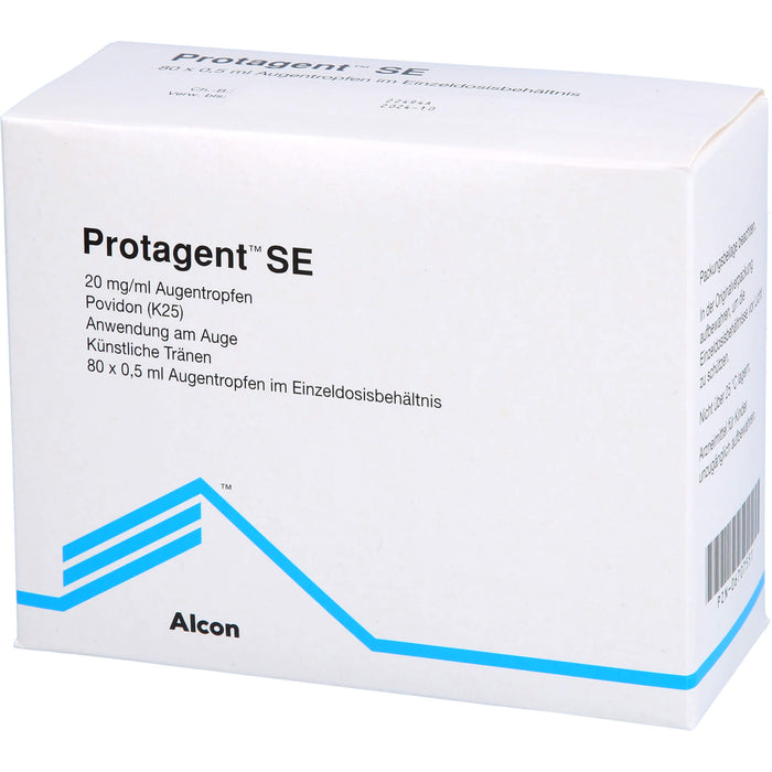 Protagent SE 20 mg/ml Augentropfen, 80 St. Einzeldosisbehältnisse