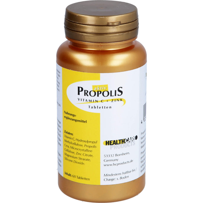 PropoliS Vitamin C + Zink Tabletten, 60 pc Tablettes