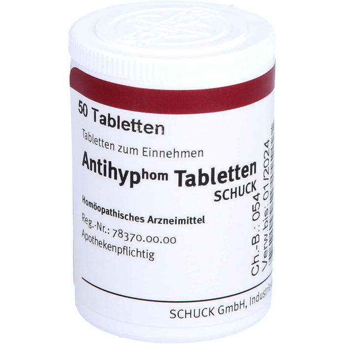 SCHUCK Antihyp Tabletten, 50 St. Tabletten