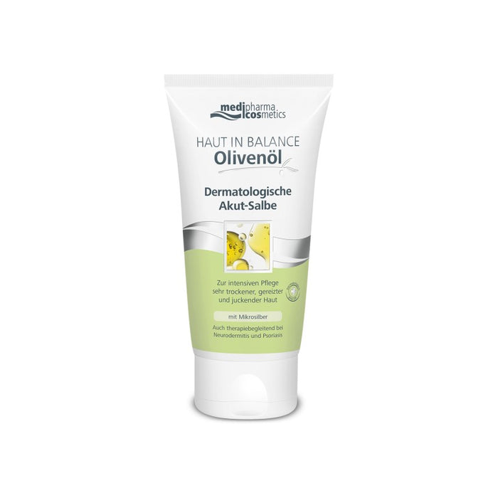 Medipharma Cosmetics Haut in Balance Olivenöl dermatologische Akut-Salbe, 75 ml Onguent