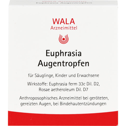 WALA Euphrasia Augentropfen, 10 St. Einzeldosispipetten