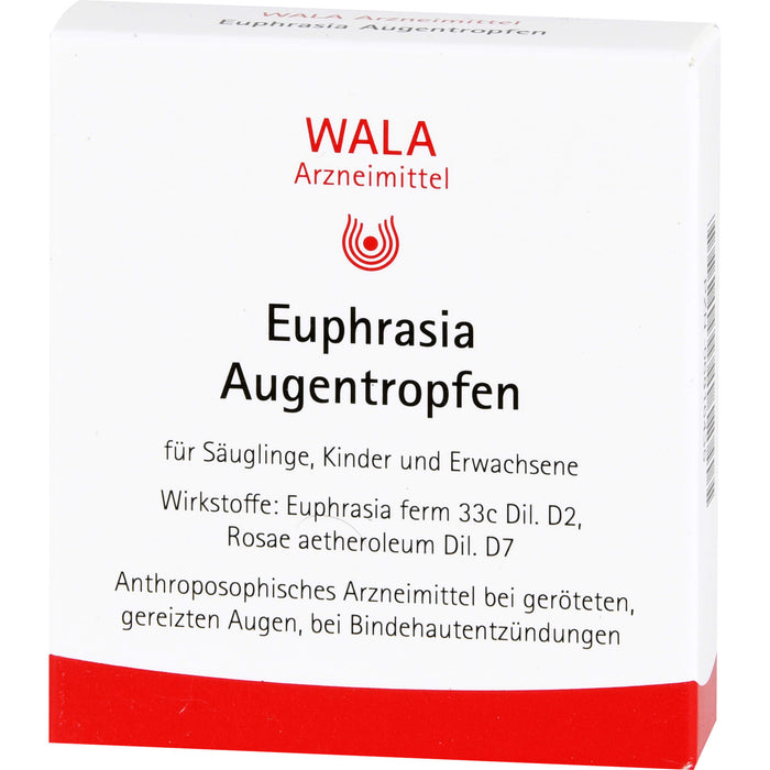 WALA Euphrasia Augentropfen, 10.0 St. Einzeldosispipetten