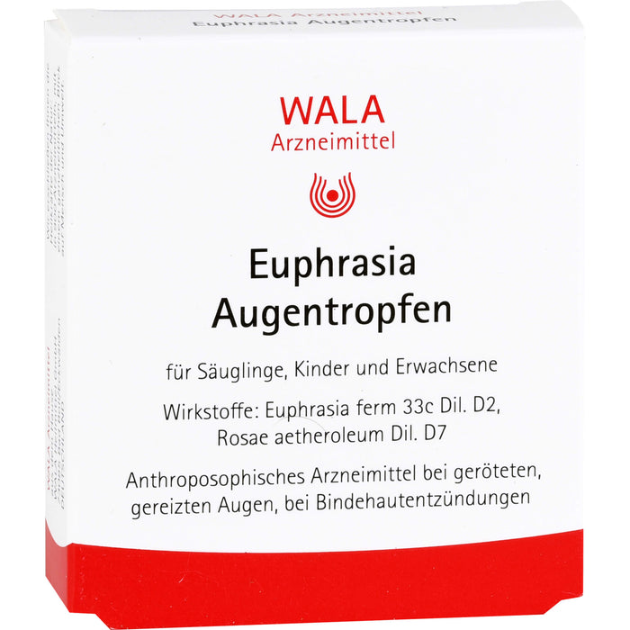 WALA Euphrasia Augentropfen, 10.0 St. Einzeldosispipetten