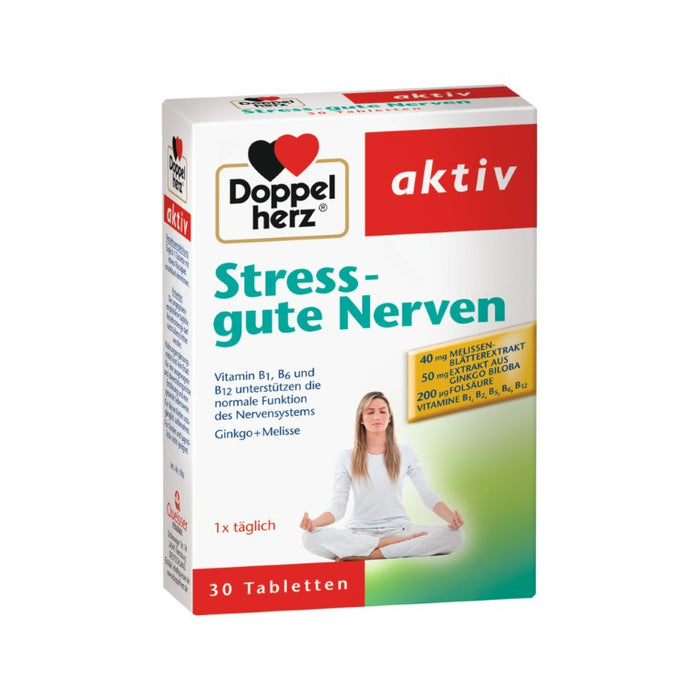 Doppelherz aktiv Stress - gute Nerven Mini-Tabletten, 30 pcs. Tablets