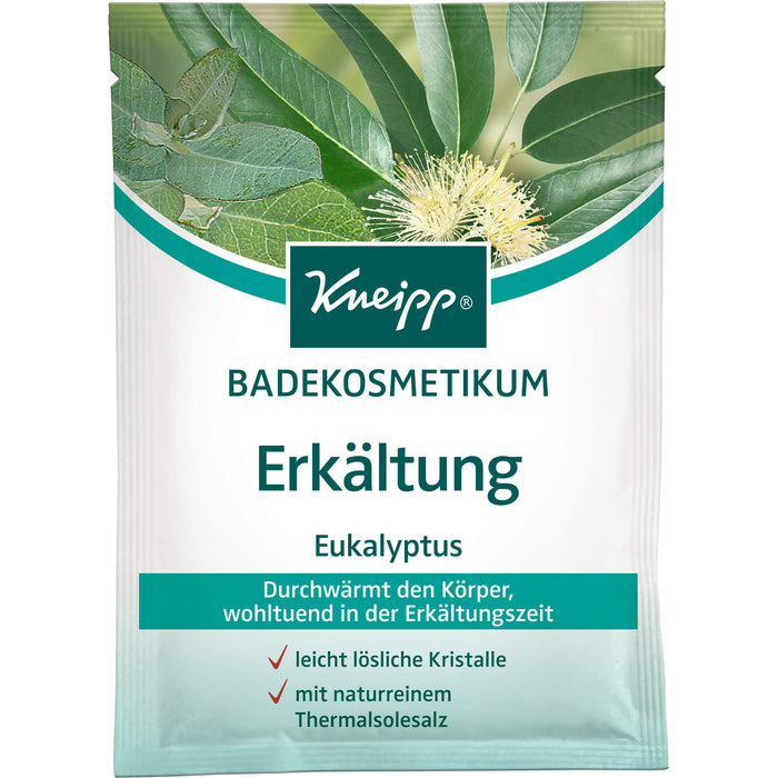 Kneipp Badekosmetikum Erkältung Eukalyptus durchwärmt den Körper, 60 g Salt