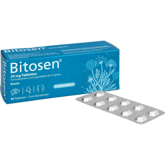 Bitosen 20 mg, 50 pc Tablettes