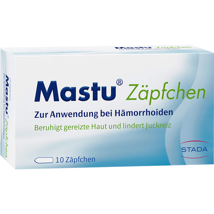 Mastu Zäpfchen, 10 pcs. Suppositories