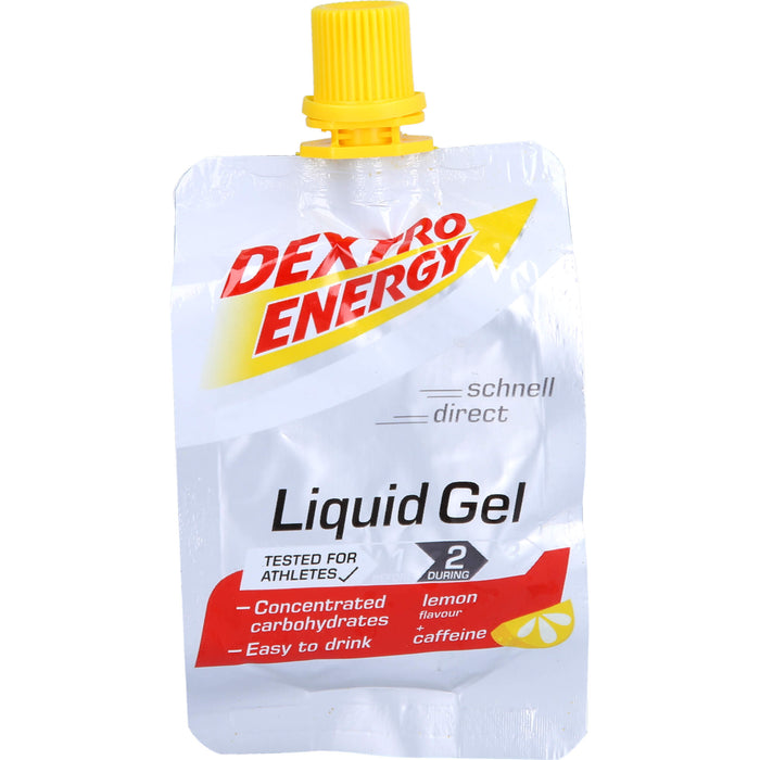 DEXTRO ENERGY Sports Nutrition Liquid Gel Lemon + Coffein, 60 ml Gel