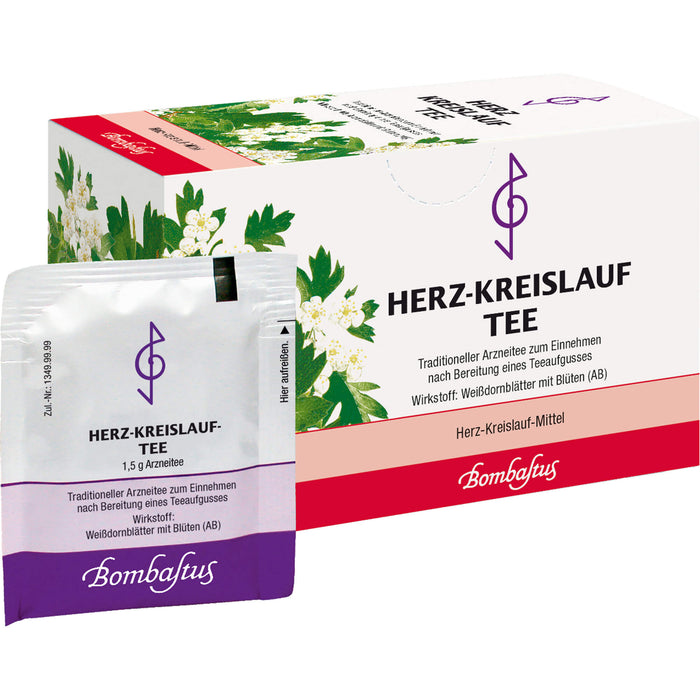 Bombastus Herz-Kreislauf-Tee, 20 St. Filterbeutel