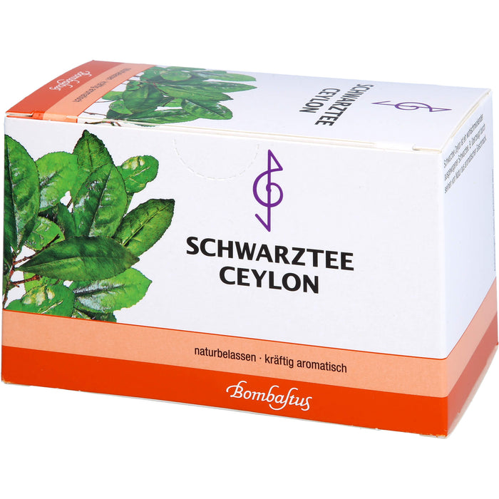 Bombastus Schwarztee Ceylon, 20 St. Filterbeutel