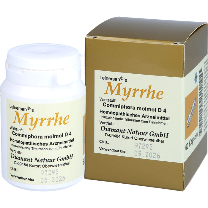 Myrrhe Diamant Natuur Kaps., 60 St KAP