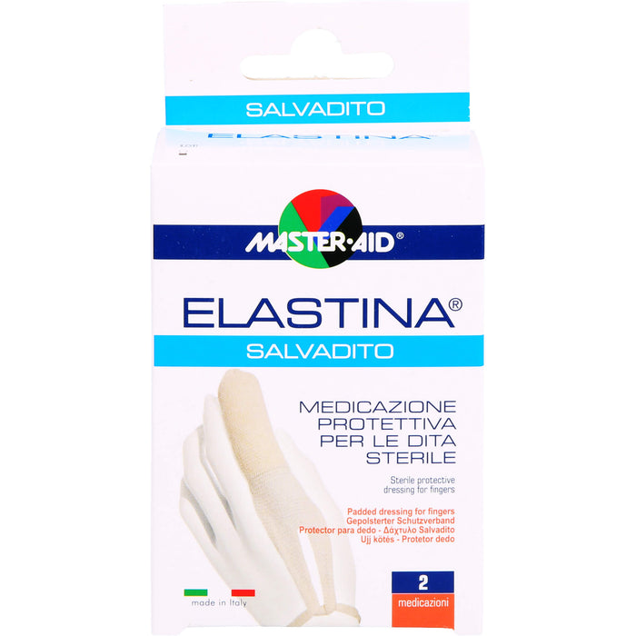 SALVADITO weich gepolsterter, steriler, medizinischer Fingerverband, 2 St. Verband