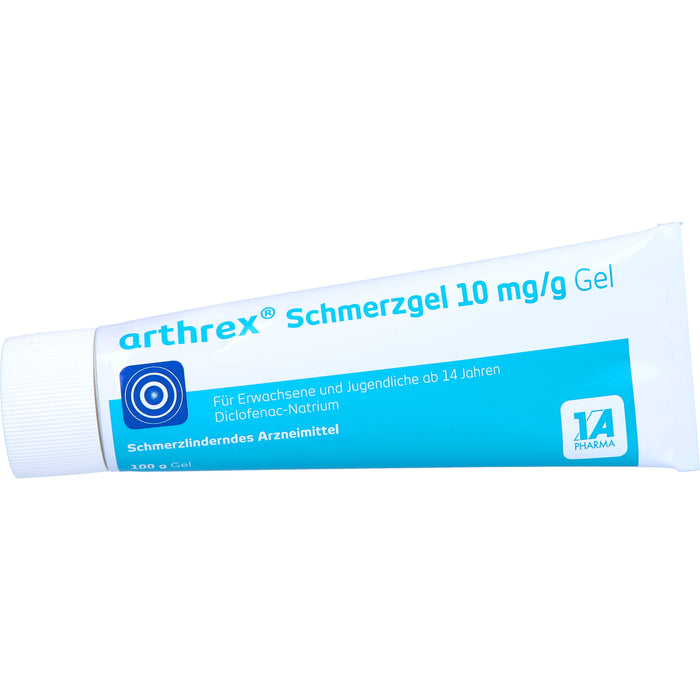 Arthrex Schmerzgel bei akuten Zerrungen, Verstauchungen oder Prellungen, 100 g Gel