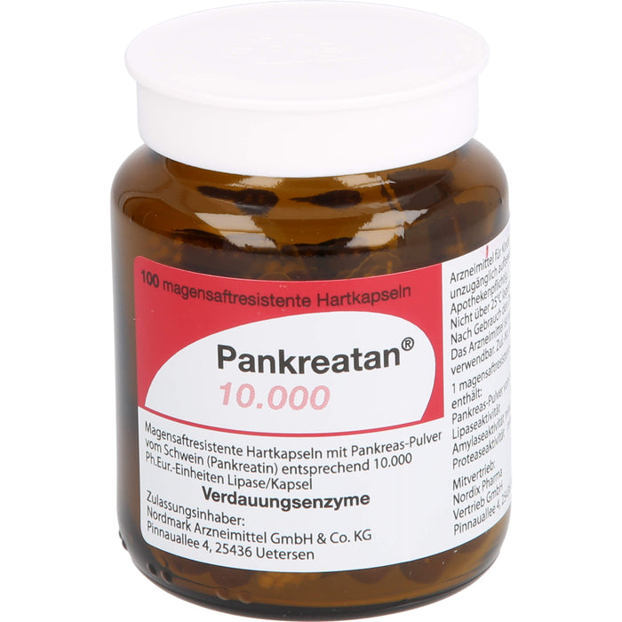 Pankreatan® 10.000, Magensaftresistente Hartkapseln, 200 pcs. Capsules