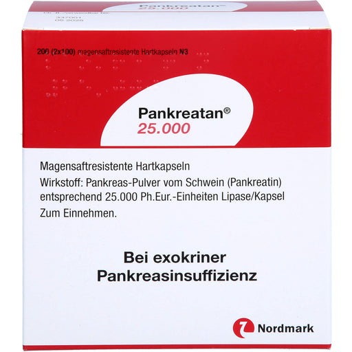 Pankreatan 25.000, Magensaftresistente Hartkapseln, 200 St. Kapseln