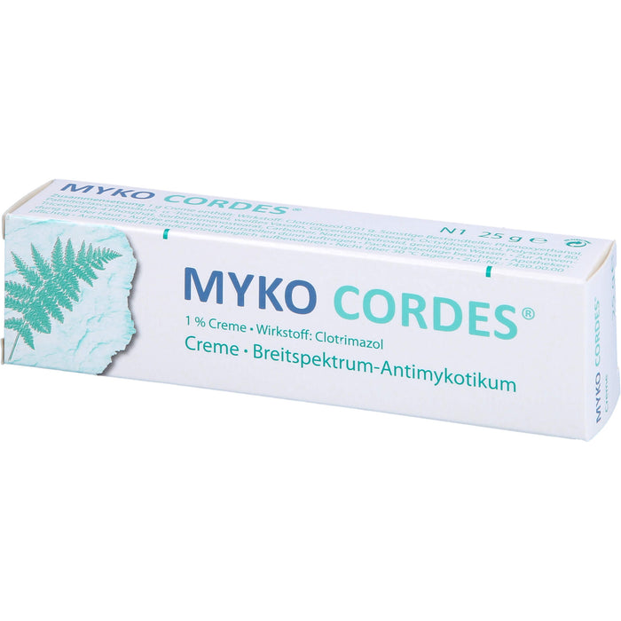 Myko Cordes  1% Creme, 25 g Cream