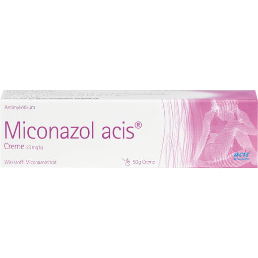 Miconazol acis Creme Antimykotikum, 50 g Creme