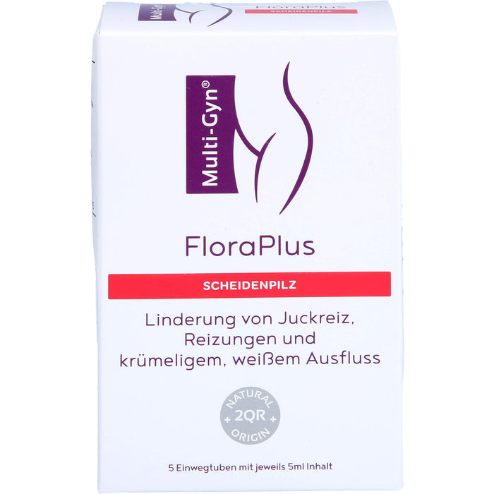 Multi-Gyn FloraPlus gegen Scheidenpilz Einwegtuben, 5 pcs. Tubes
