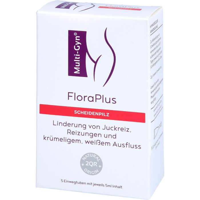 Multi-Gyn FloraPlus gegen Scheidenpilz Einwegtuben, 5 pcs. Tubes
