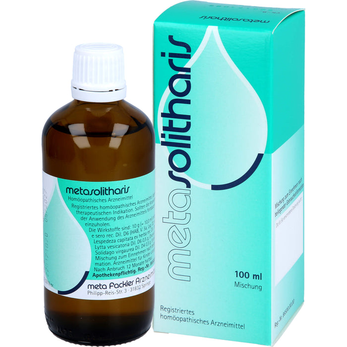 Metasolitharis Tropfen, 100 ml Mischung