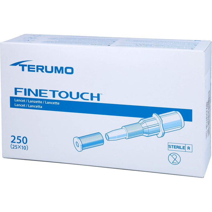 Terumo Finetouch Einmallanzetten, 250 St. Packung