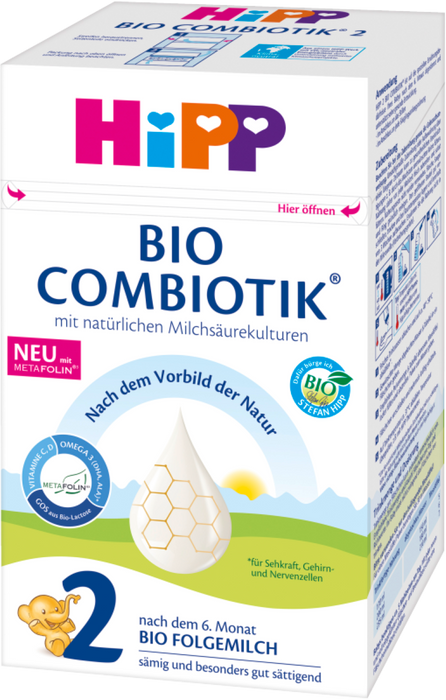HIPP 2 Bio Combiotik, 600 g Pulver