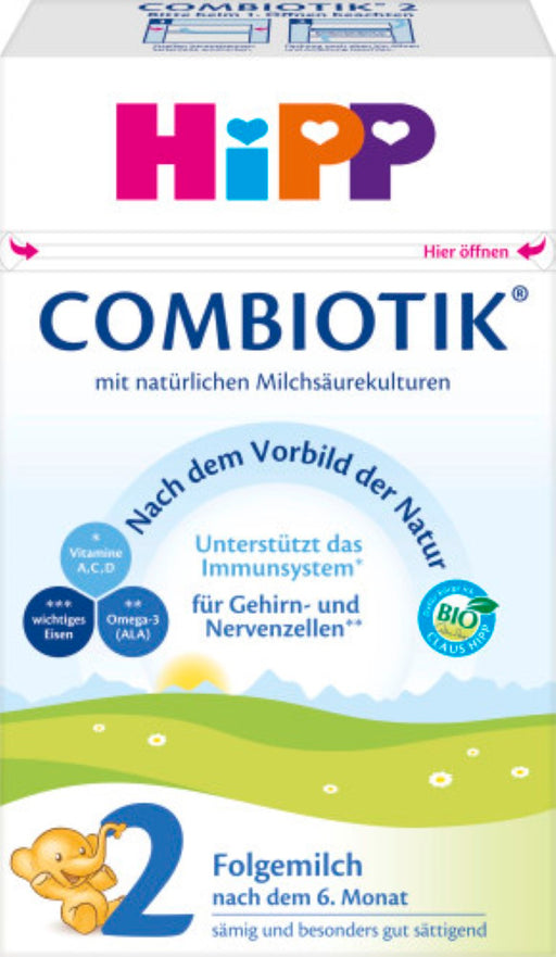 HIPP 2 Bio Combiotik, 600 g Pulver