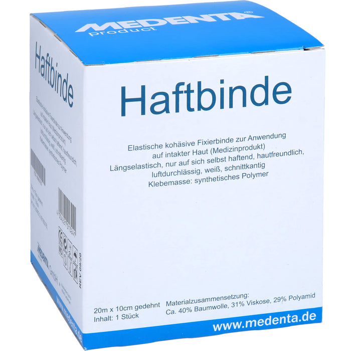 HAFTBINDE ELASTISCH 20MX10CM, 1 pc Bandage