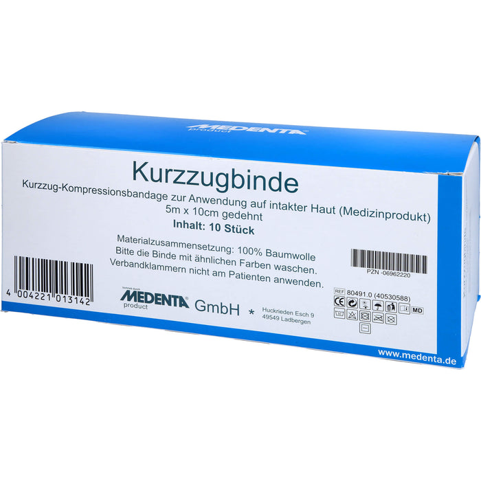 KURZZUGBINDE 5MX10CM, 10 St BIN