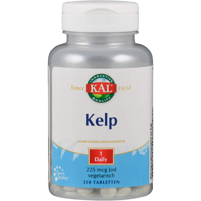 Klep 225 mcg Jod KAL, 250 St TAB