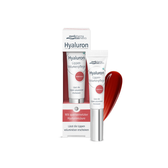 Medipharma Cosmetics Hyaluron Lippen-Volumenpflege marsala, 7 ml Creme