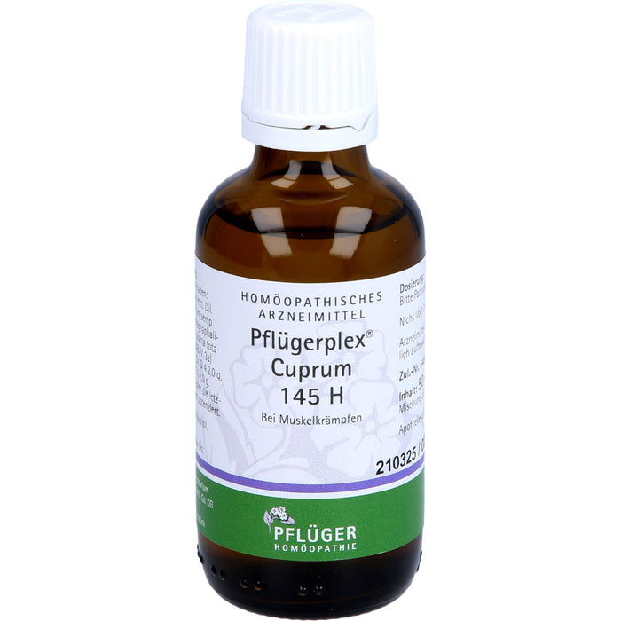 Pflügerplex Cuprum 145 H Mischung bei Muskelkrämpfen, 50 ml Solution