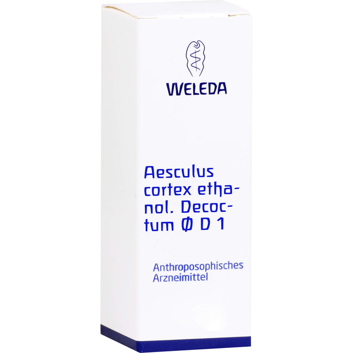 WELEDA Aesculus Cortex ethanolische Decoctum D1 Urtinktur, 50 ml Lösung