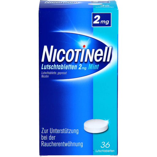 Nicotinell Lutschtabletten 2 mg Mint zur Raucherentwöhnung, 36 St. Tabletten