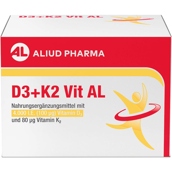 D3+K2 Vit AL 4000 I.E./80 ug Kapseln, 90 St. Kapseln