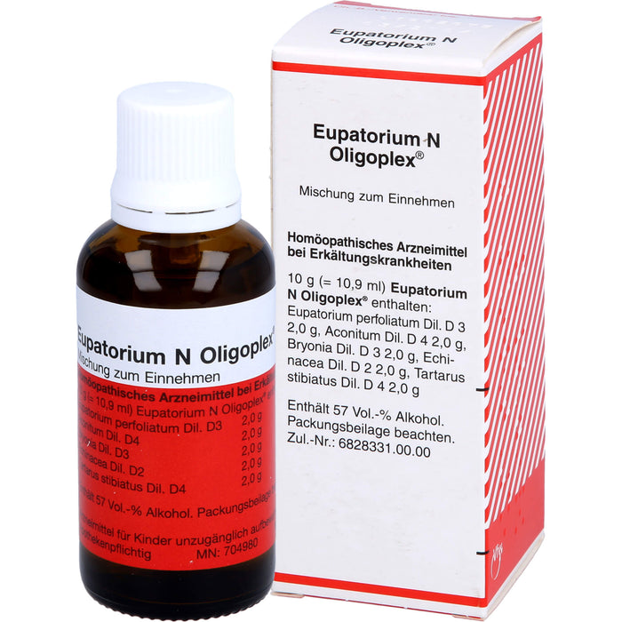 Eupatorium N Oligoplex Mischung bei Erkältungen, 50 ml Solution