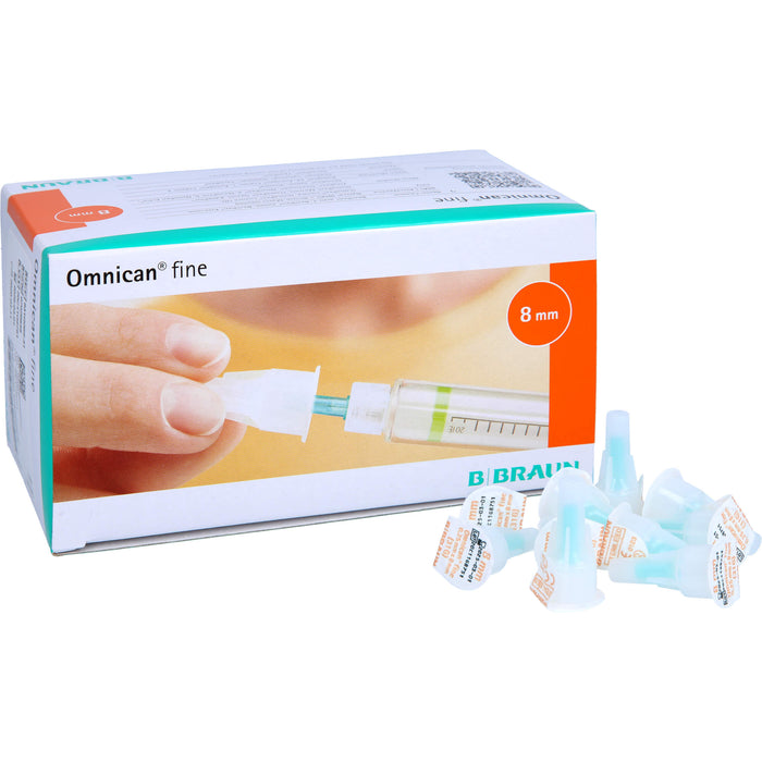 Omnican fine (31G) 0,25x8mm, 100 St KAN