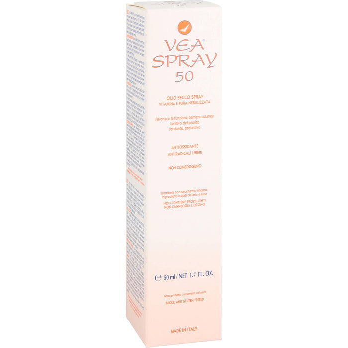 VEA Spray 50 trockenes Ölspray unterstützt die Barrierefunktion der Haut, 50 ml Solution