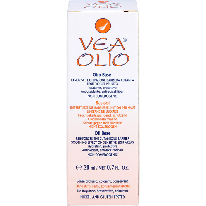 VEA OLIO Basisöl lindernd bei Juckreiz, 20.0 ml Öl