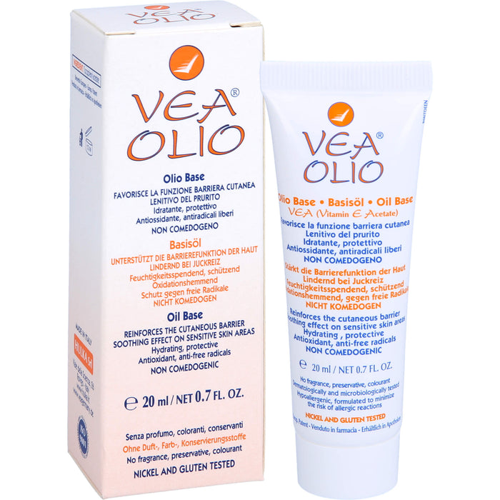 VEA OLIO Basisöl lindernd bei Juckreiz, 20 ml Huile