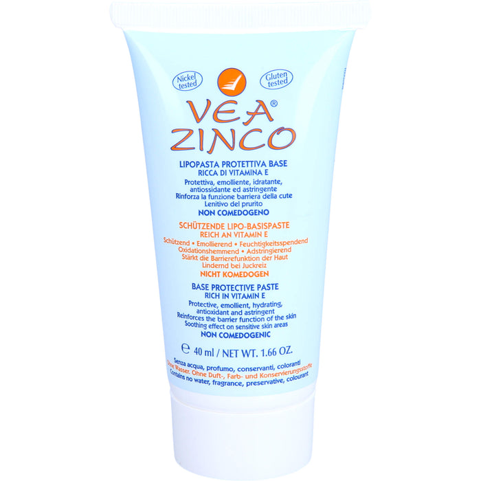 VEA ZINCO schützende Paste mit Zinkoxid, 40 ml Pâte
