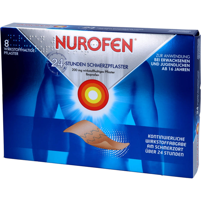 Nurofen Gelenk- und Muskelschmerzlinderung Ibuprofen 200 mg medizinisches Pflaster, 8 pcs. Patch