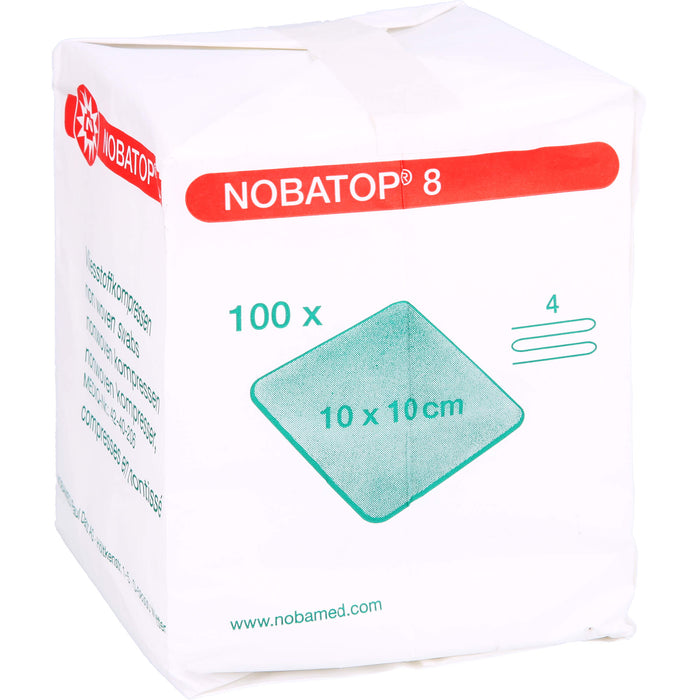 NOBATOP 8 10X10CM, 100 St KOM