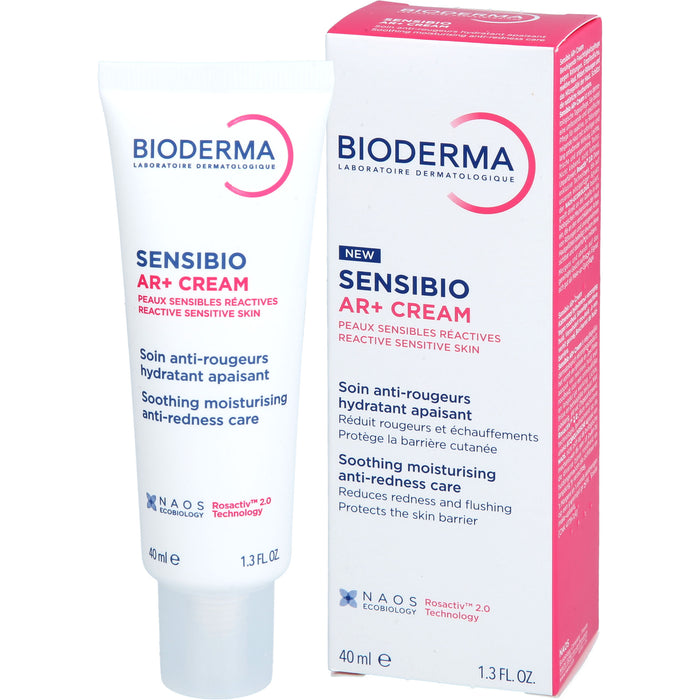 BIODERMA Sensibio AR+ Creme gegen Rötungen für empfindliche, reaktive Haut, 40 ml Cream