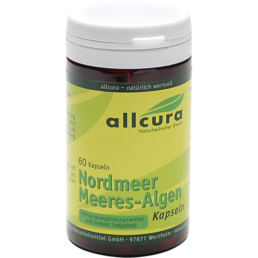 allcura Nordmeer Meeres-Algen Kapseln, 60 St. Kapseln